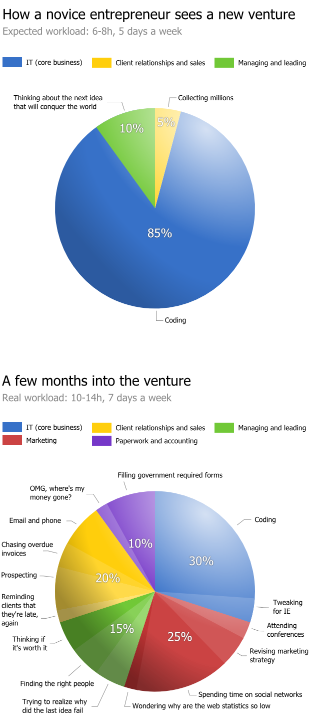 How a novice entrepreneur sees a new venture