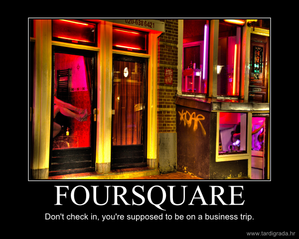 Foursquare in the Red Light District